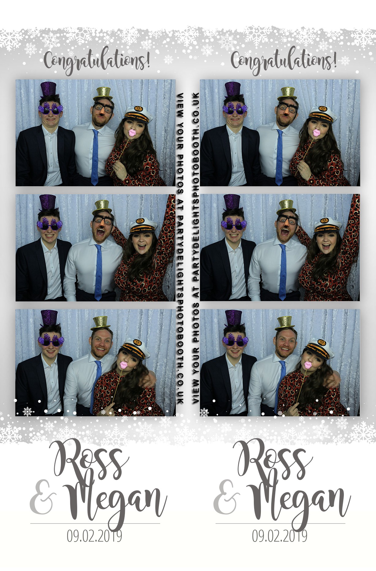 Ross and Megan’s Wedding - Prints | View more photos from the event at gallery.partydelightsphotobooth.co.uk/u/PartyDelightsPhotoBooth/Ross-and-Megan’s-Wedding-Prints